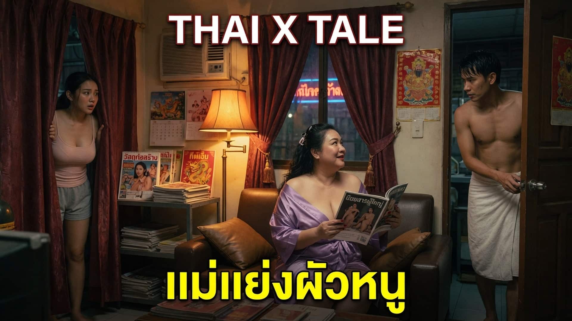 เรื่องเสียว แม่แย่งผัวหนู | ThaiXTale