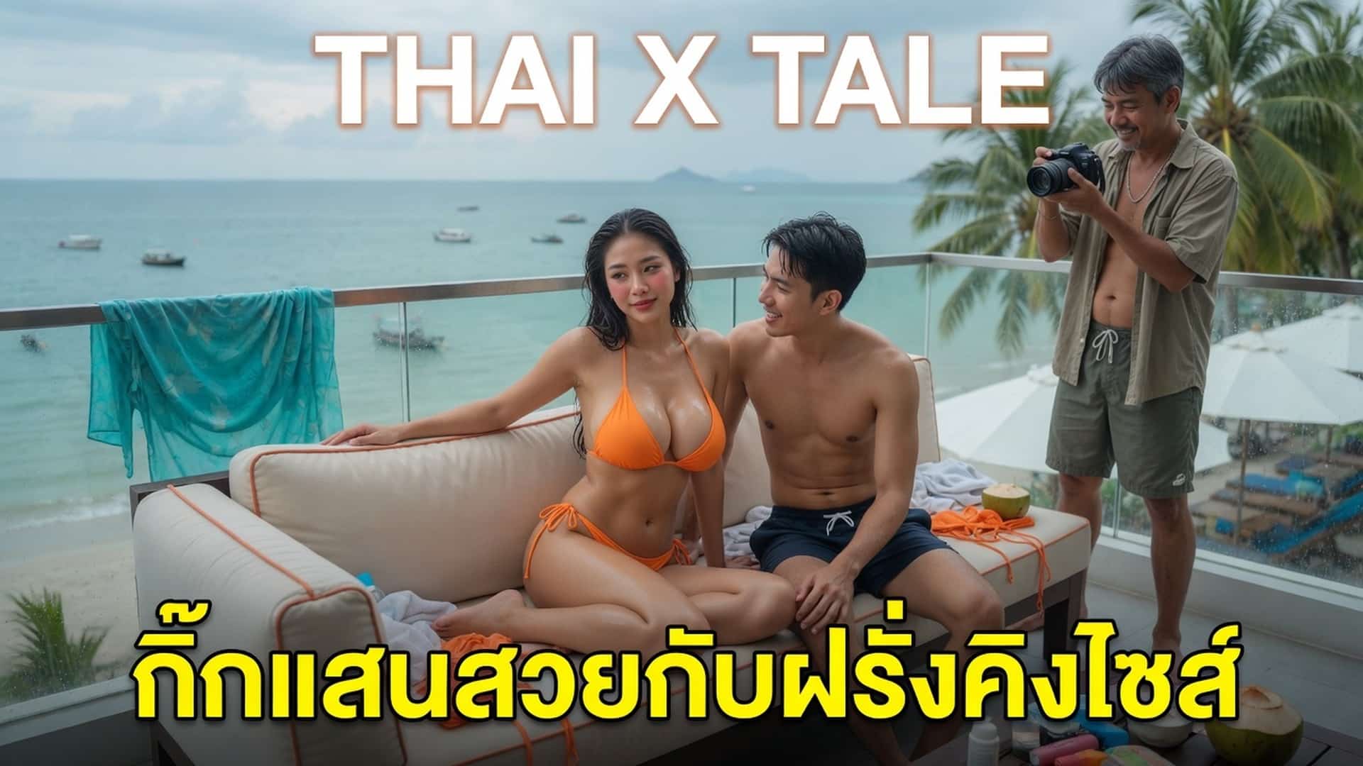 เรื่องเสียว กิ๊กแสนสวยกับฝรั่งคิงไซส์ | ThaiXTale