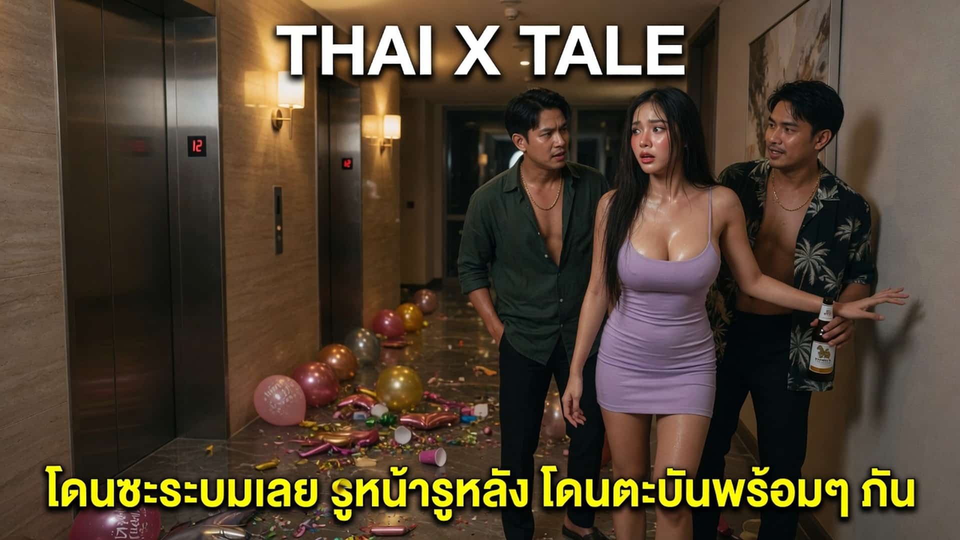 โดนซะระบมเลย รูหน้ารูหลัง โดนตะบันพร้อมๆ กัน