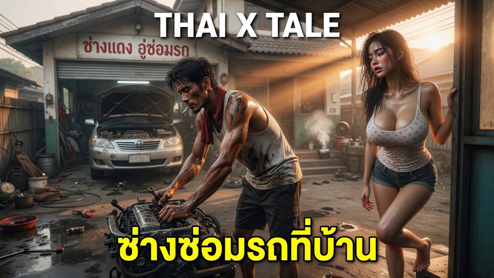 ช่างซ่อมรถที่บ้าน