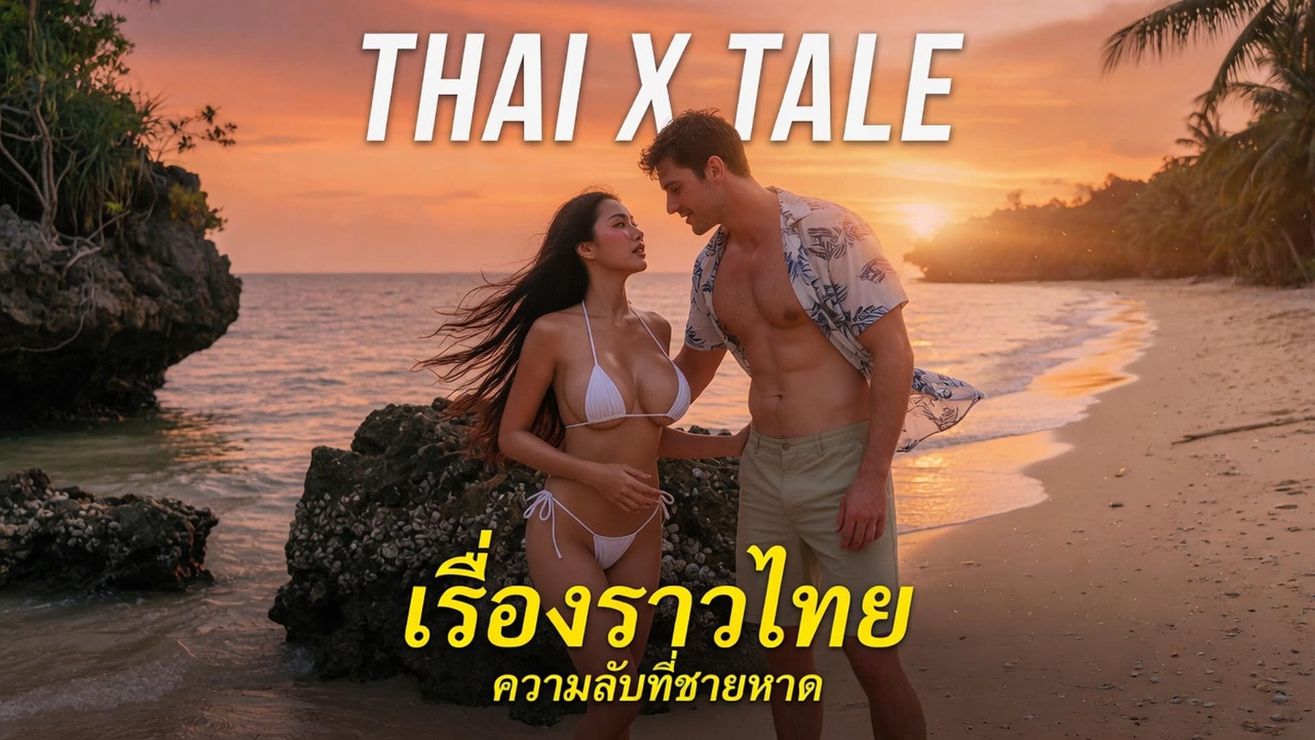 เย็ดเสียวริมหาด ก่อนตะวันตกดินกับฝรั่งแปลกหน้าควยใหญ่เท่าแขน