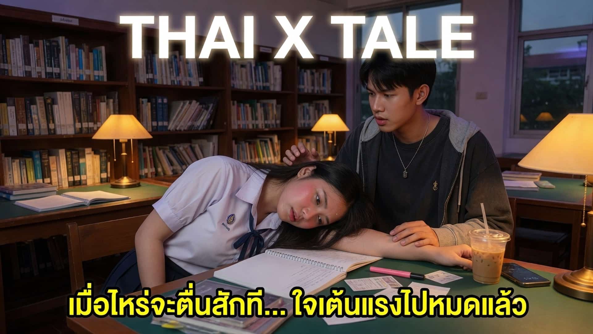 ลักหลับเพื่อนที่ห้องสมุด