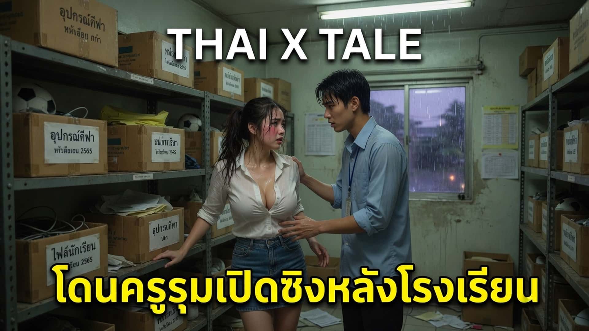 โดนครูรุมเปิดซิงหลังโรงเรียน “อื้อ อื้อ ครูขาาาาา..จ..เจ็บจังค่ะ”