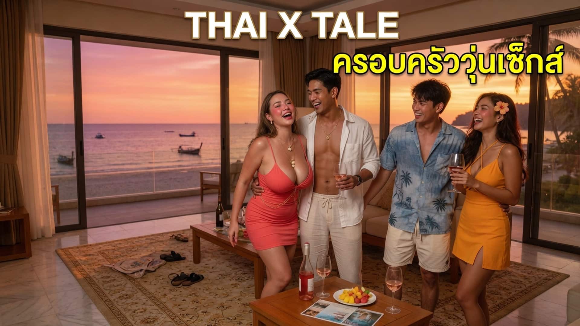 ครอบครัววุ่นเซ็กส์ เอาเมียพี่มาเย็ดกับผัวหนู แล้วเอาหนูไปเย็ดกับพี่ โอเคไหมคะ ?