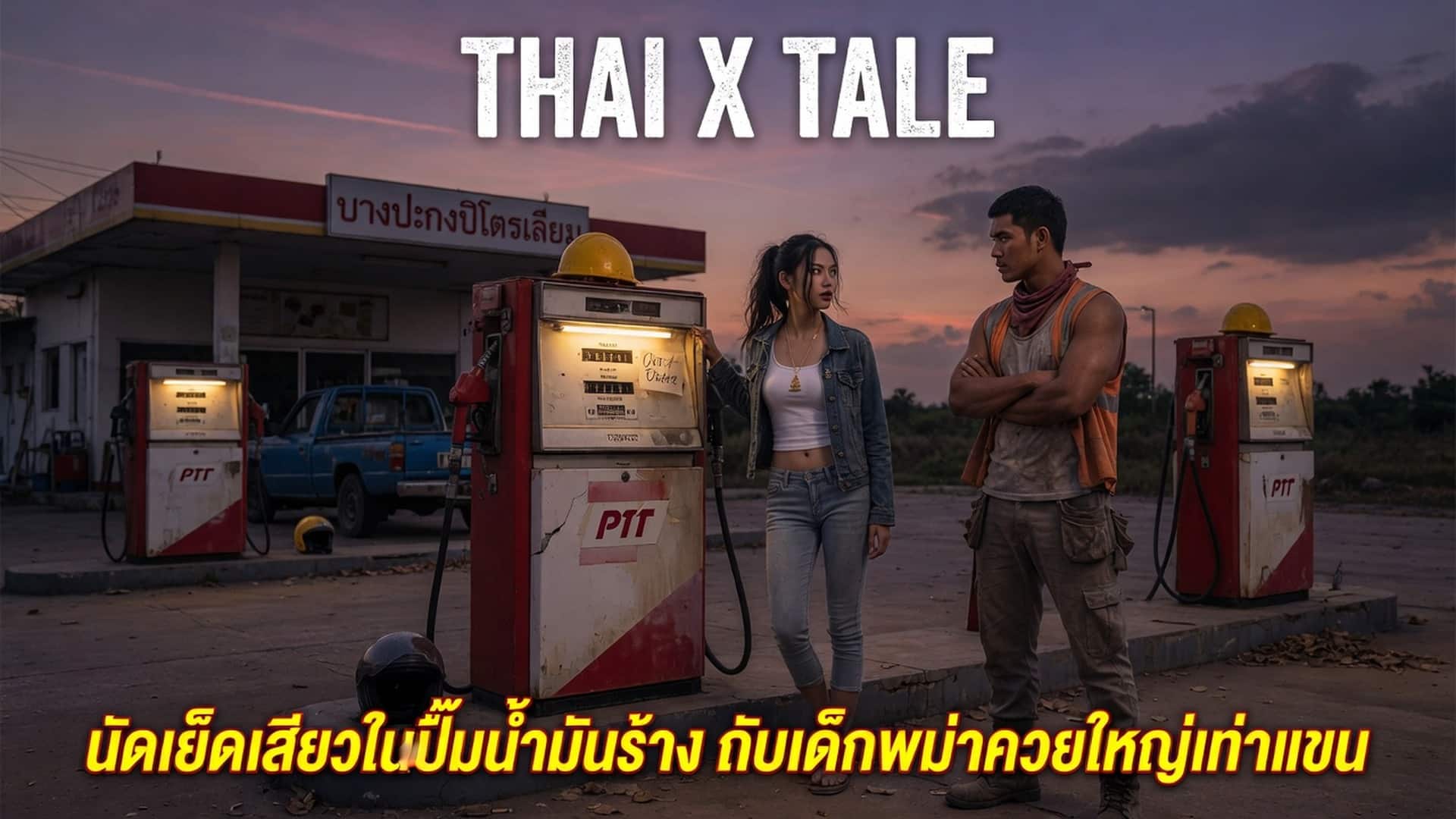 นัดเย็ดเสียวในปั๊มน้ำมันร้าง กับเด็กพม่าควยใหญ่เท่าแขน
