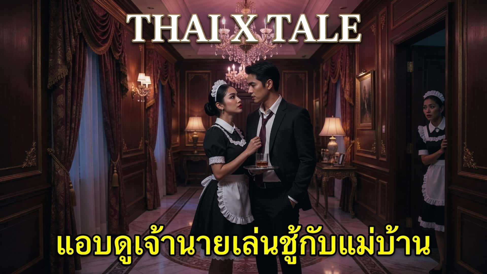 แอบดูเจ้านายเล่นชู้กับแม่บ้าน