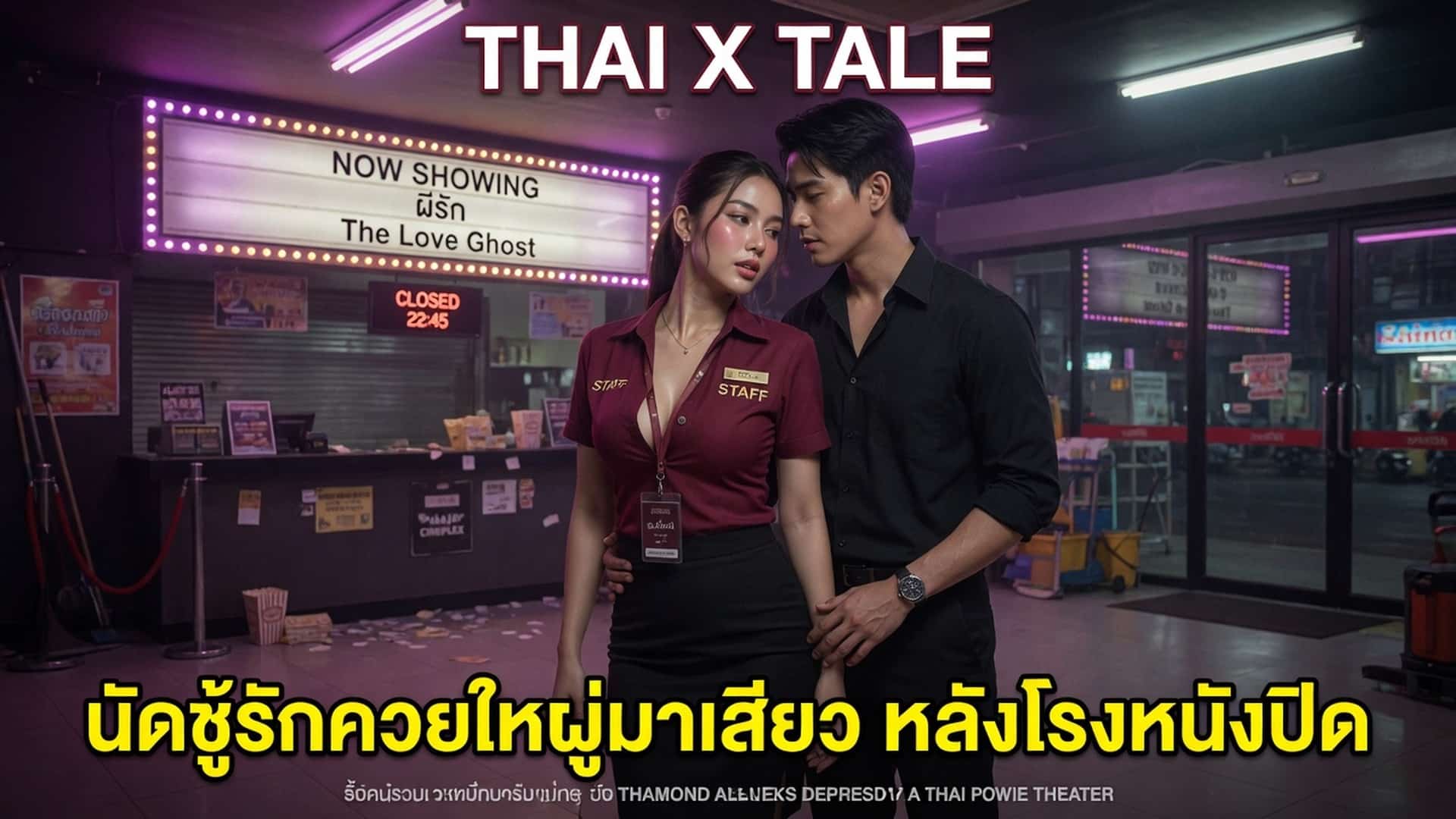 นัดชู้รักควยใหญ่มาเสียว หลังโรงหนังปิด
