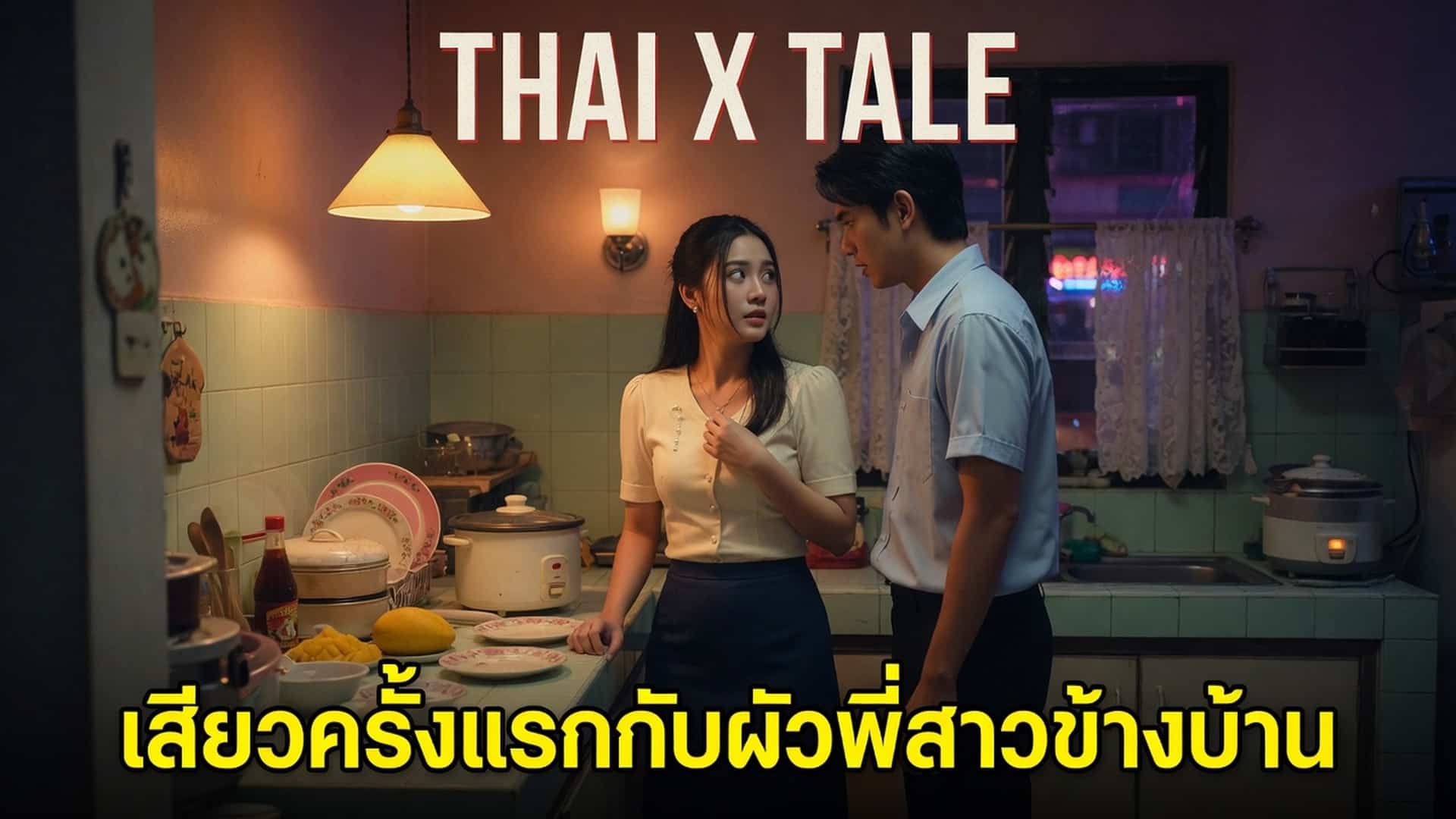 เสียวครั้งแรกกับผัวพี่สาวข้างบ้าน