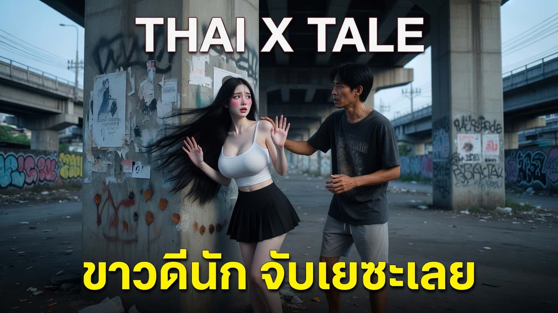 เรื่องเสียว ขาวดีนัก จับเยซะเลย | ThaiXTale