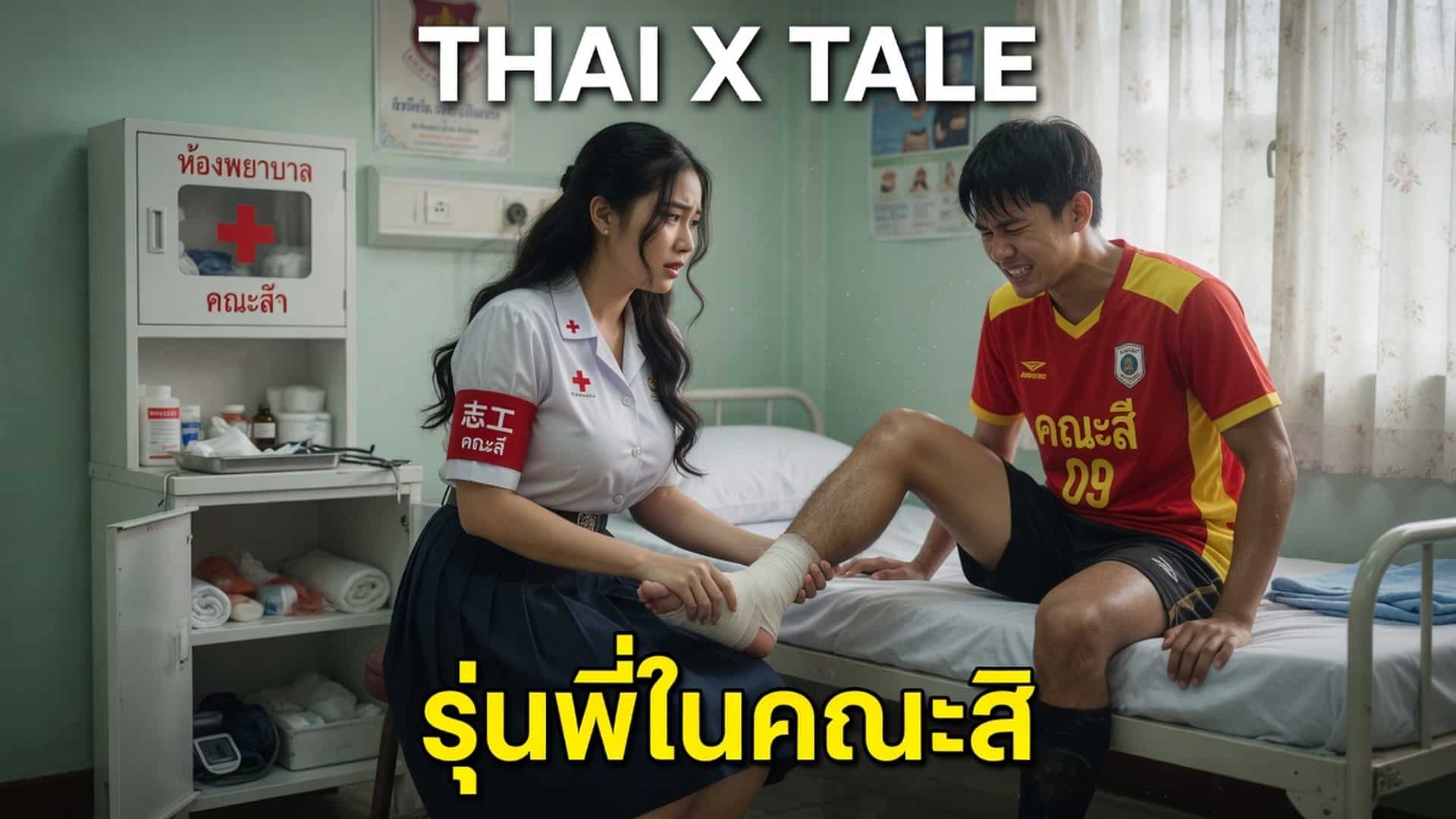 อมควยให้รุ่นน้องในคณะสี ที่ห้องพยาบาล ควยใหญ่สุดใจ เดี๋ยวพี่จะกลืนให้หมดเลยค่ะ