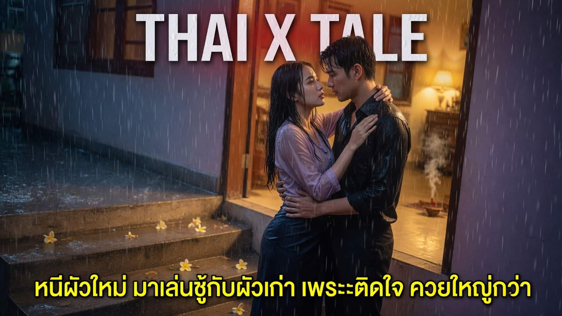 หนีผัวใหม่ มาเล่นชู้กับผัวเก่า เพราะติดใจ ควยใหญ่กว่า