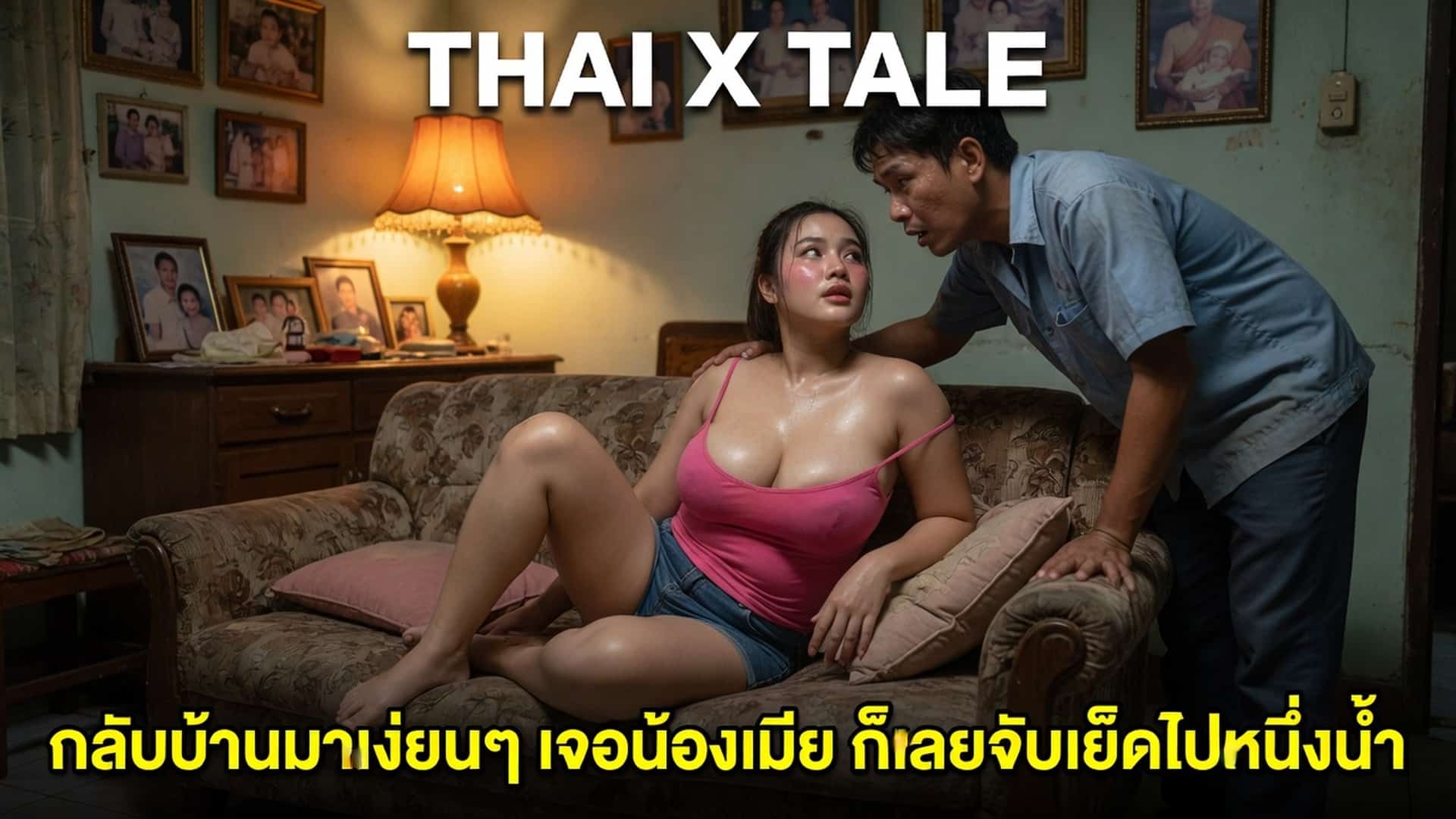 กลับบ้านมาเงี่ยนๆ เจอน้องเมีย ก็เลยจับเย็ดไปหนึ่งน้ำ