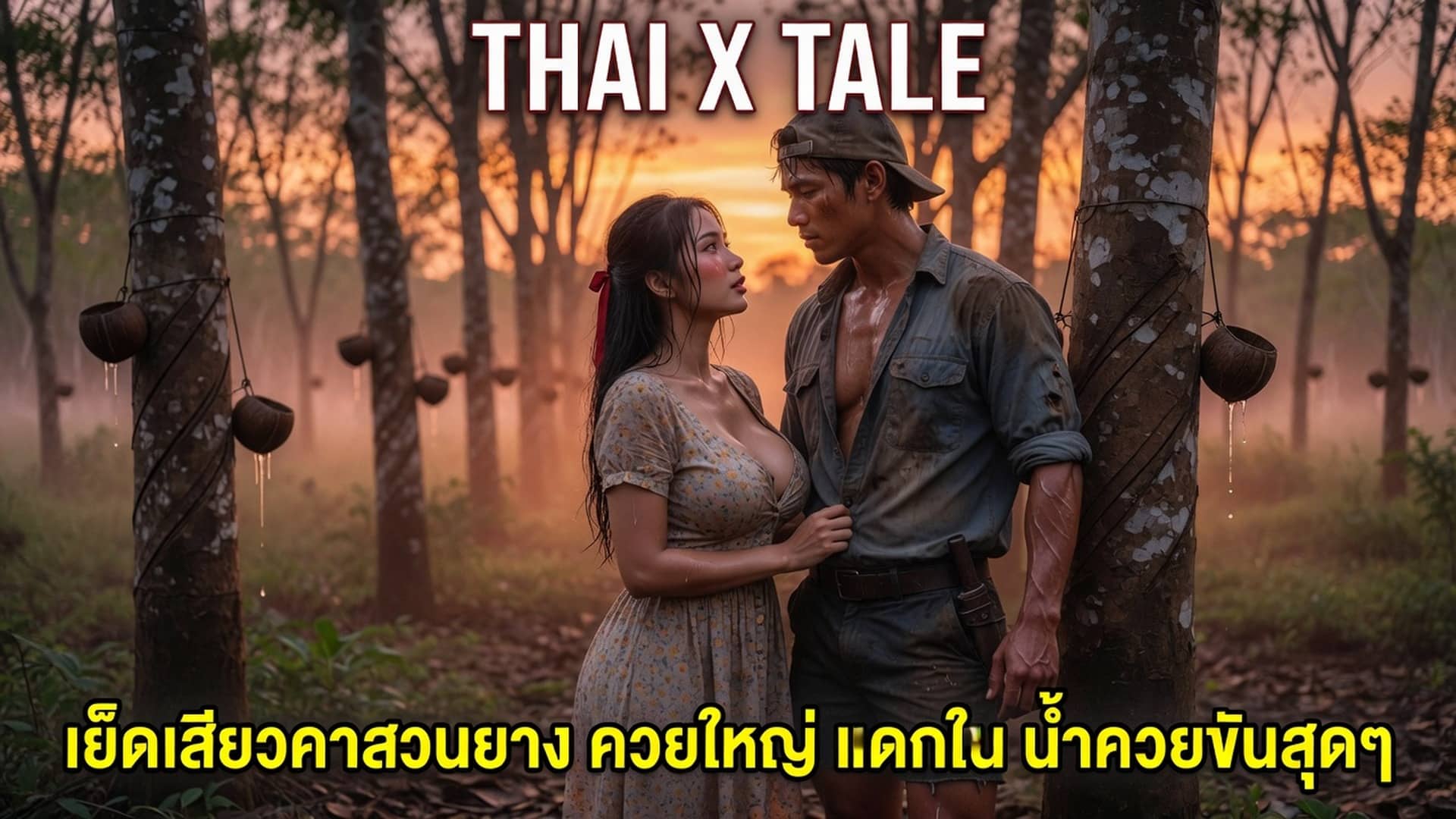 เย็ดเสียวคาสวนยาง ควยใหญ่ แตกใน น้ำควยข้นสุดๆ