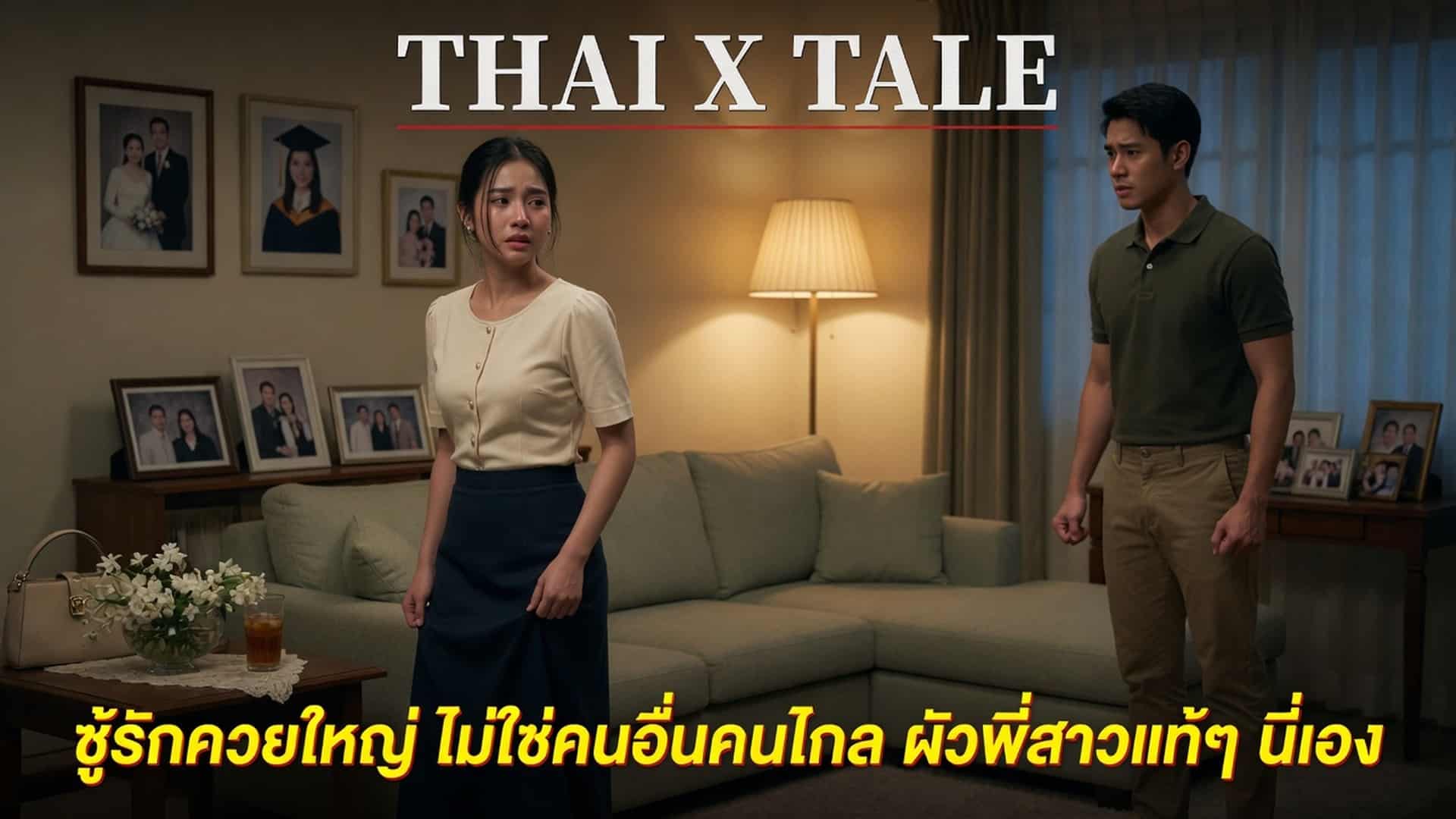 ชู้รักควยใหญ่ ไม่ใช่คนอื่นคนไกล ผัวพี่สาวแท้ๆ นี่เอง