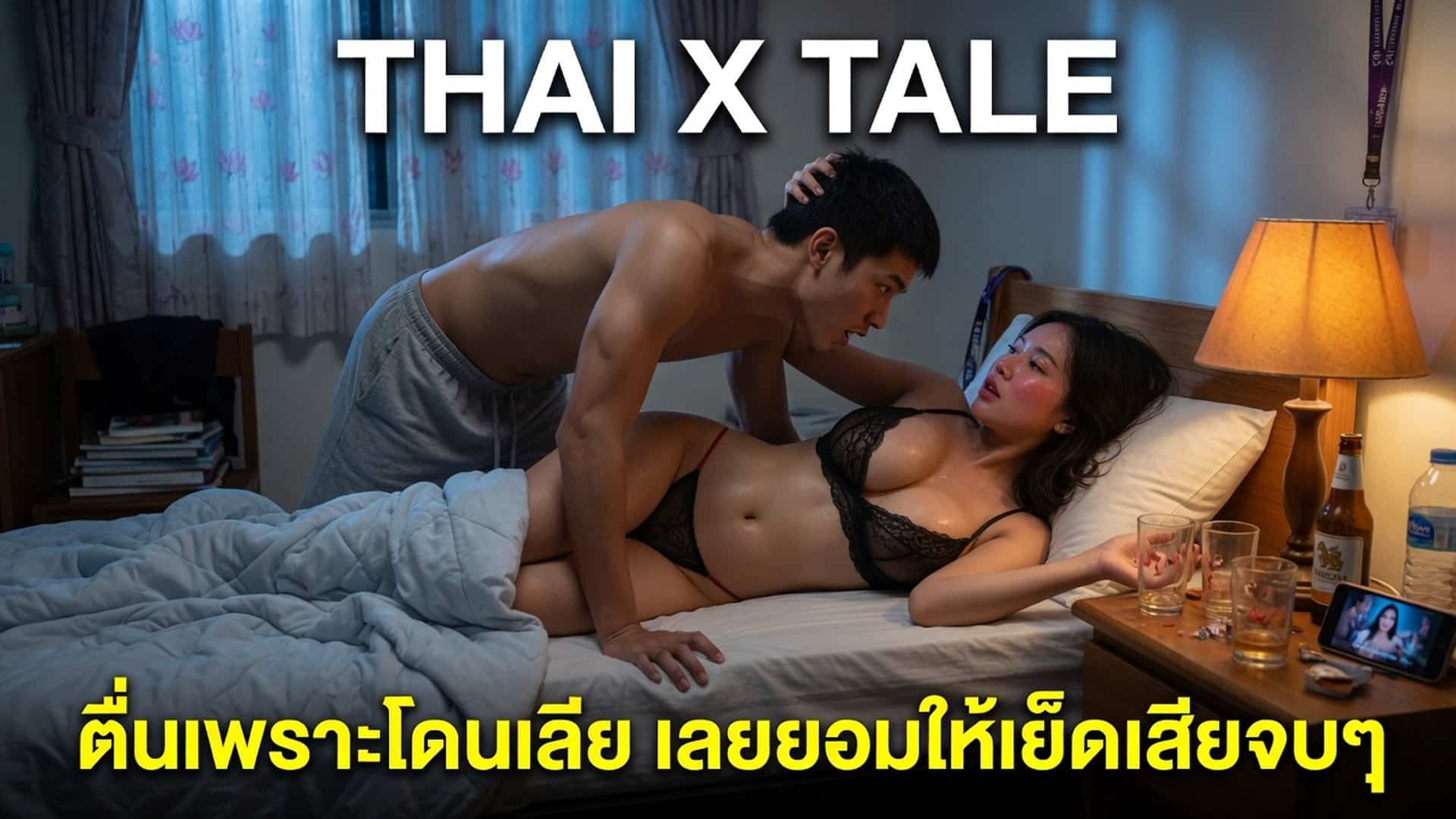 ตื่นเพราะโดนเลีย เลยยอมให้เย็ดเสียจบๆ
