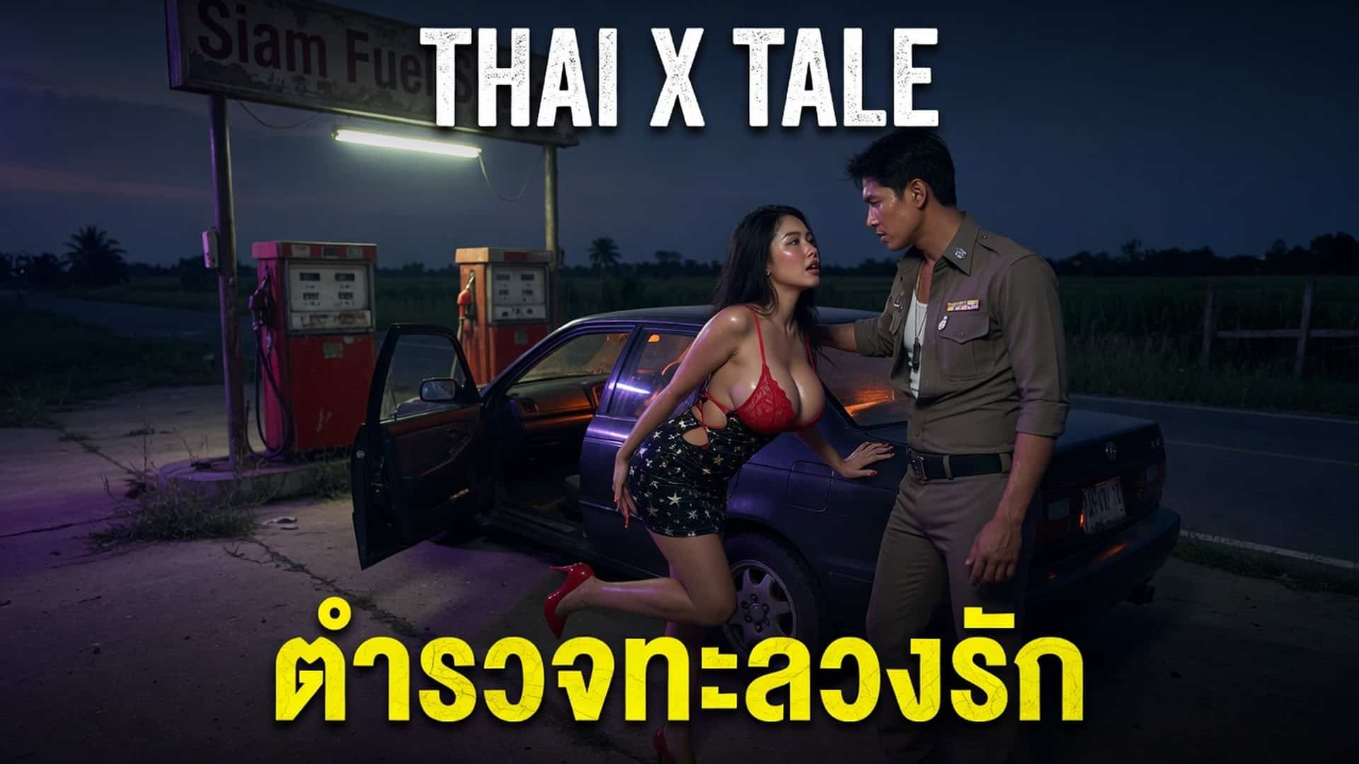 เรื่องเสียว ตำรวจทะลวงรัก “อย่า อ๊ายยย…อย่าหยุดนะ ดูดแรงๆ เสียว เสียวมากเลย” | ThaiXTale
