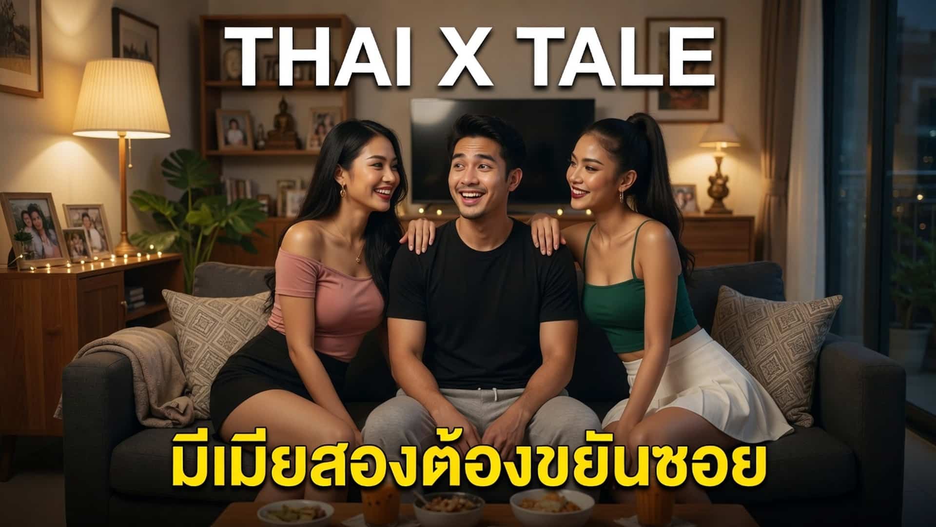 เรื่องเสียว มีเมียสองต้องขยันซอย | ThaiXTale