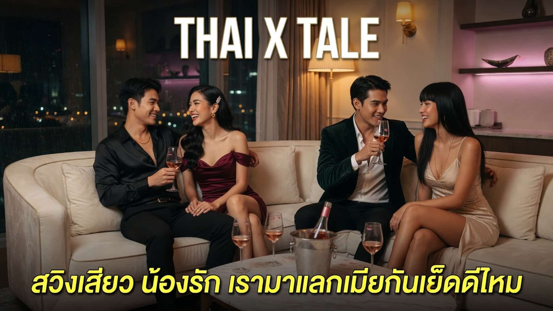สวิงเสียว น้องรัก เรามาแลกเมียกันเย็ดดีไหม