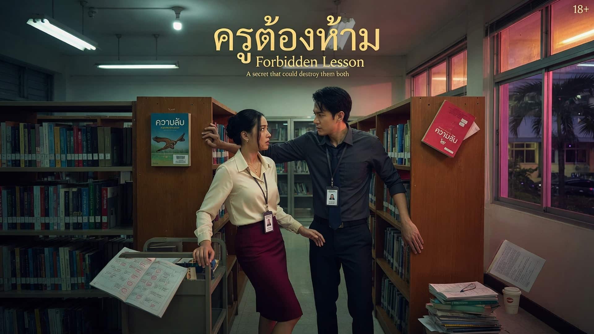 ได้เห็นครูหลิวแอบเย็ด กับครูสอนพละในห้องสมุด