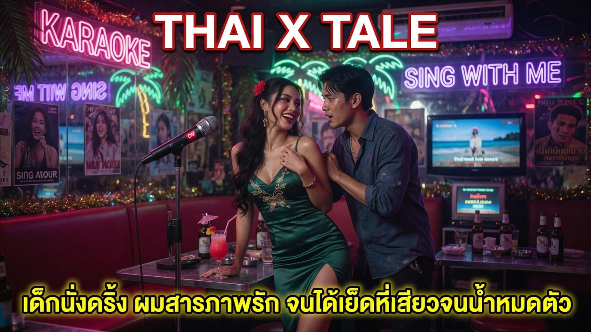 เรื่องเสียว เด็กนั่งดริ้ง ผมสารภาพรัก จนได้เย็ดหีเสียวจนน้ำหมดตัว | ThaiXTale