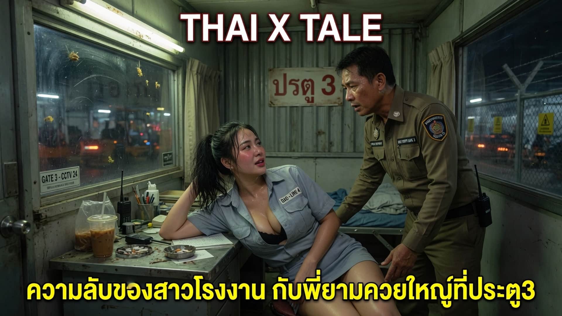 ความลับของสาวโรงงาน กับพี่ยามควยใหญ่ที่ประตู3