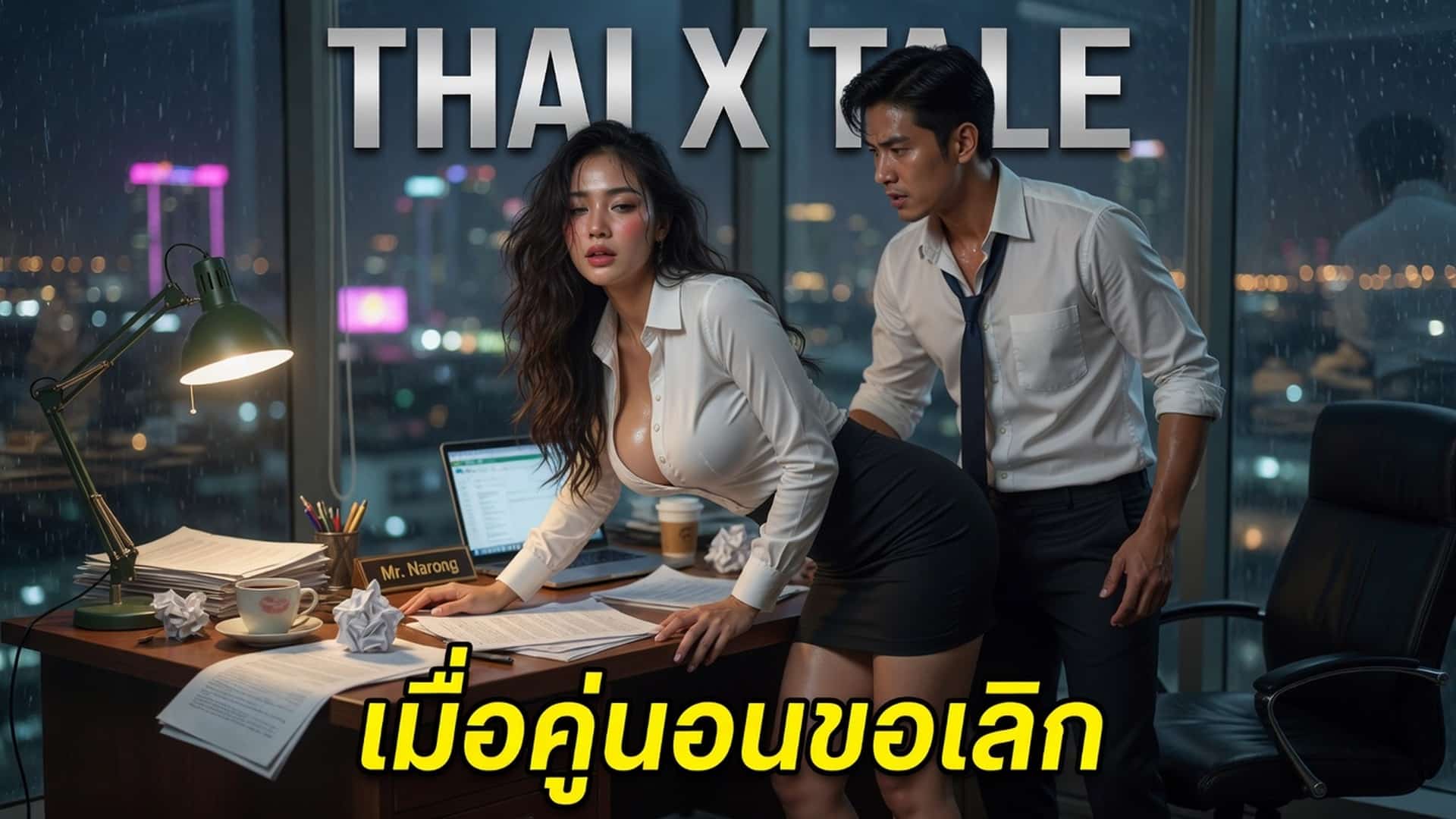 เมื่อคู่นอนของผมมาขอเลิก ทำให้เราได้เย็ดทิ้งทวนกันจนฉ่ำหีชุ่มควย