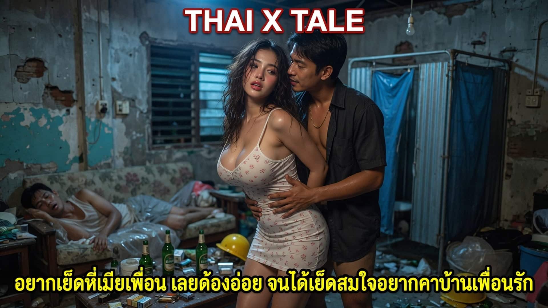 เรื่องเสียว อยากเย็ดหีเมียเพื่อน เลยต้องอ่อย จนได้เย็ดสมใจอยากคาบ้านเพื่อนรัก | ThaiXTale