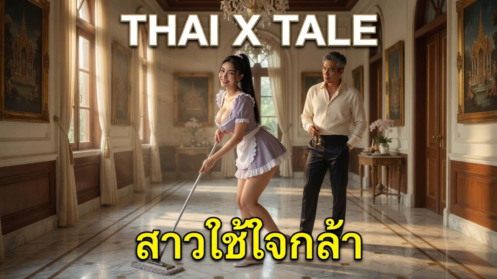 เล่นเสียวกับคุณผู้ชาย สาวใช้ใจกล้า ริอ่านอยากเป็นคุณนายคนใหม่