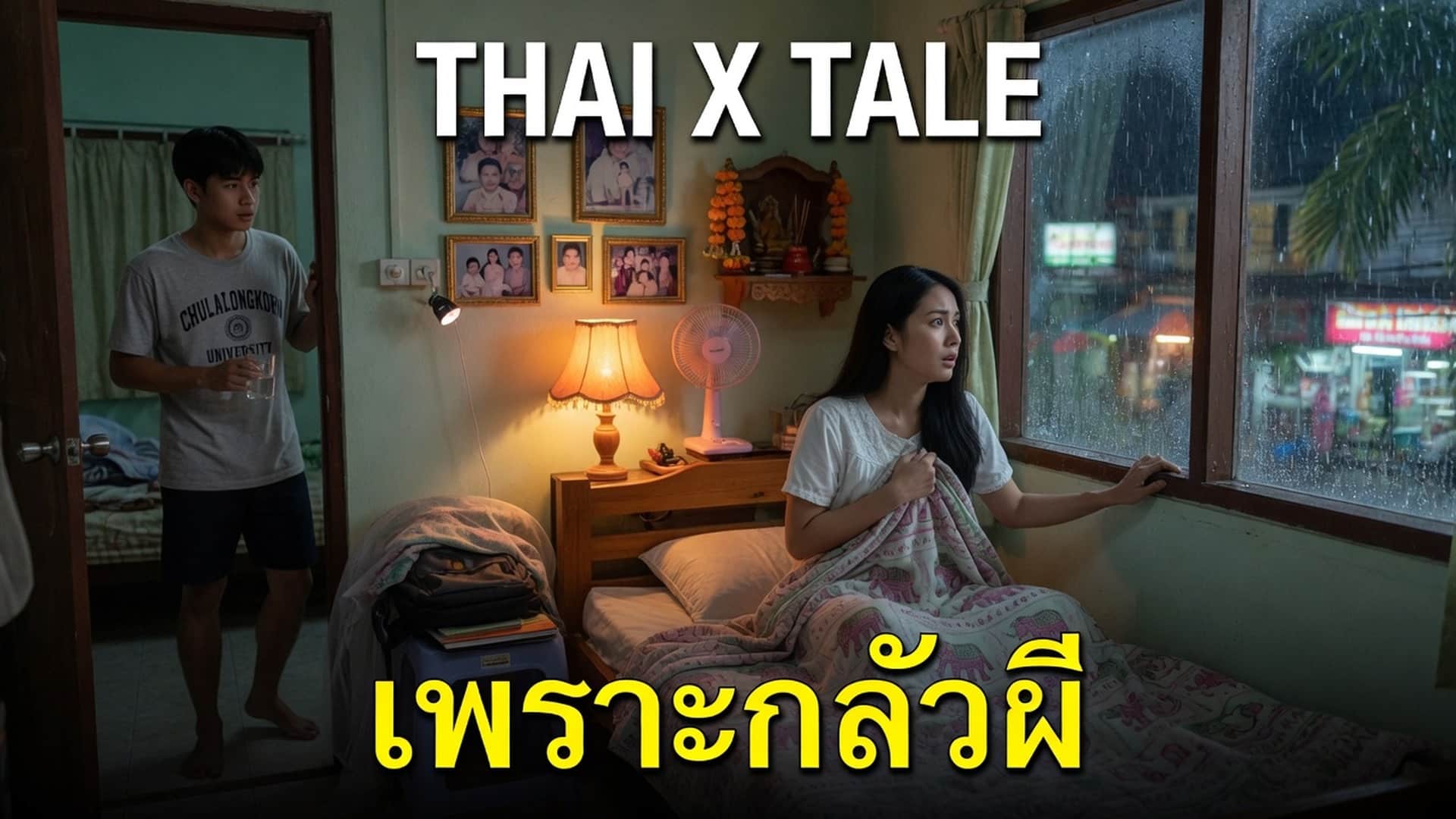 เพราะกลัวผี จึงถูกลูกชายจับเย็ด