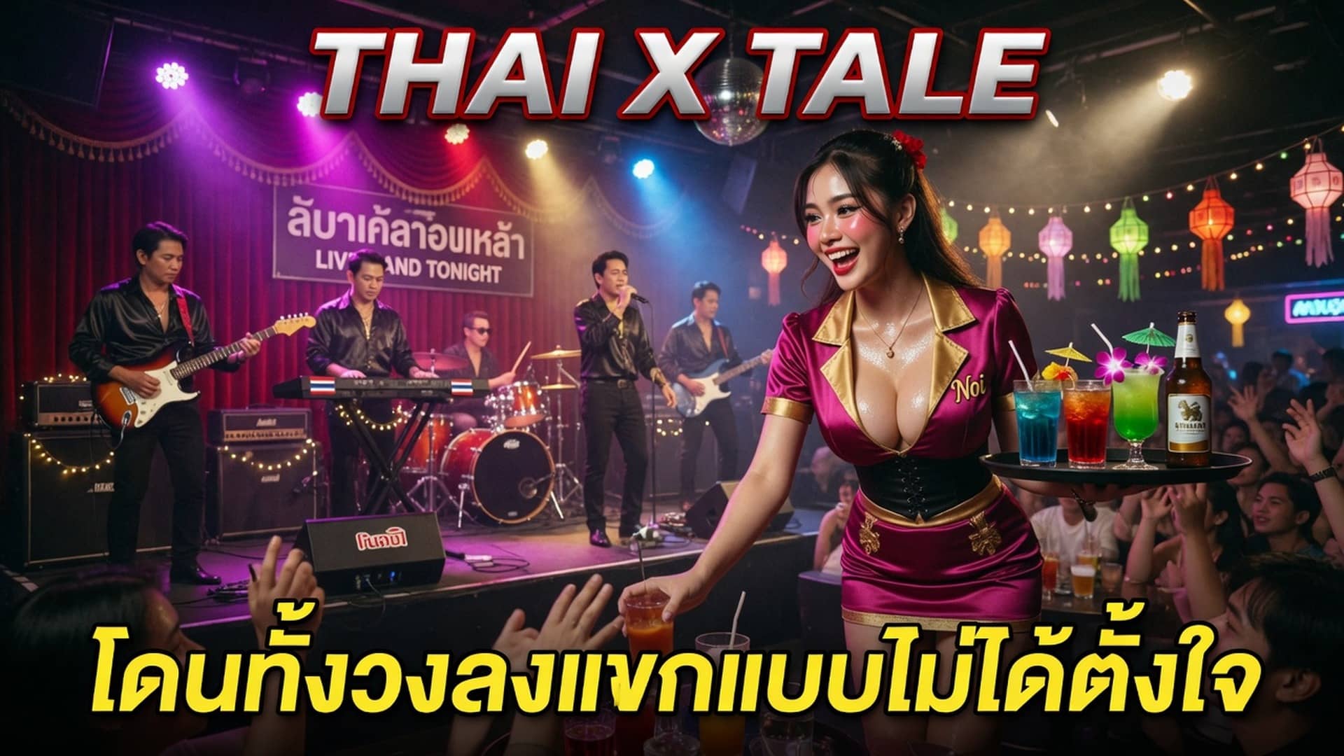เรื่องเสียว โดนทั้งวงลงแขกแบบไม่ได้ตั้งใจ | ThaiXTale