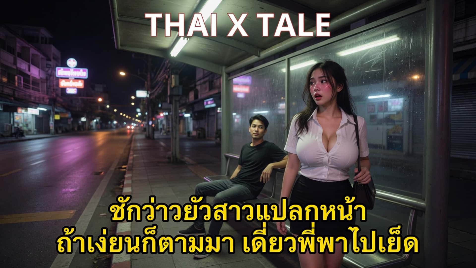 ชักว่าวยั่วสาวแปลกหน้า ถ้าเงี่ยนก็ตามมา เดี๋ยวพี่พาไปเย็ด