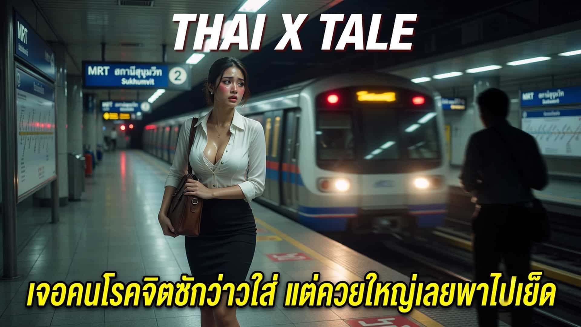 เจอคนโรคจิตชักว่าวใส่ แต่ควยใหญ่เลยพาไปเย็ด