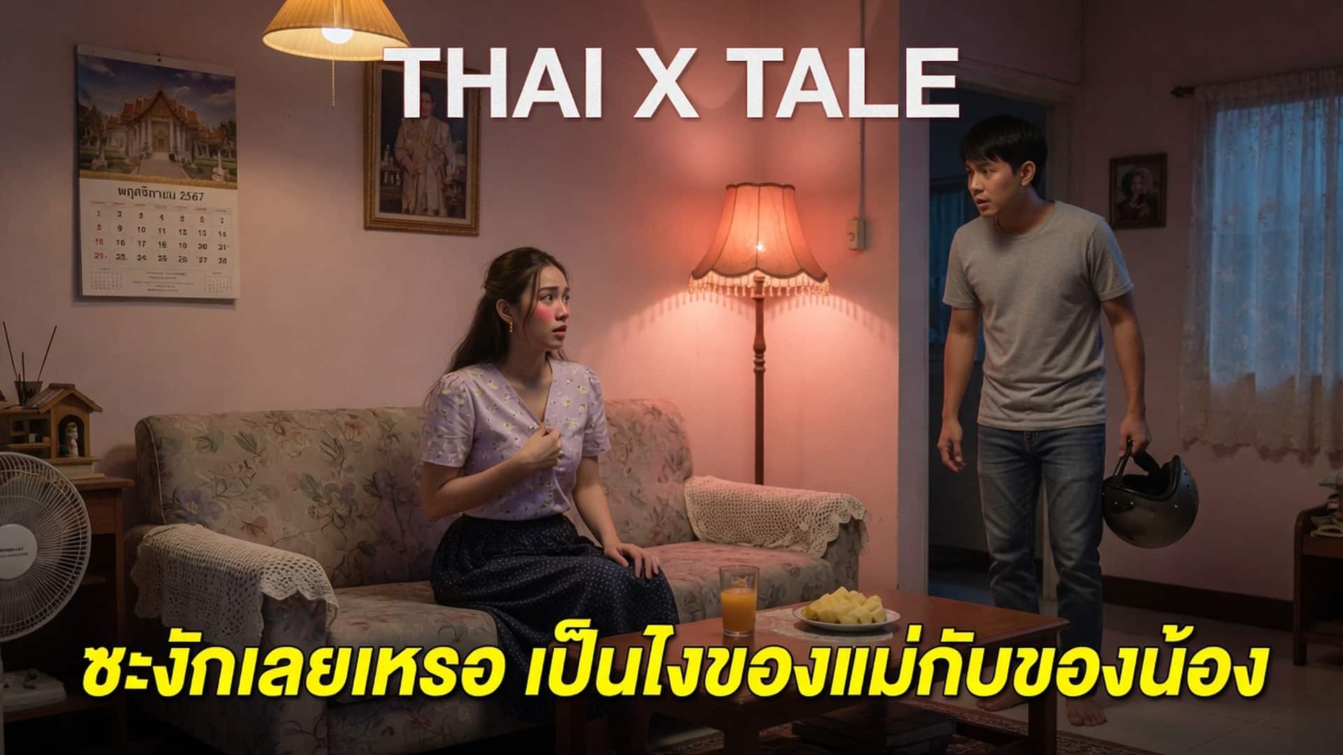 ชะงักเลยเหรอ เป็นไงของแม่กับของน้อง