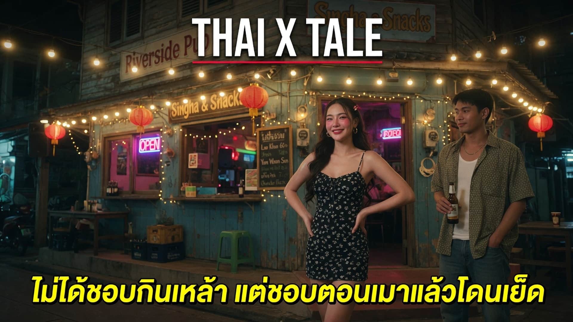 เรื่องเสียว ไม่ได้ชอบกินเหล้า แต่ชอบตอนเมาแล้วโดนเย็ด | ThaiXTale