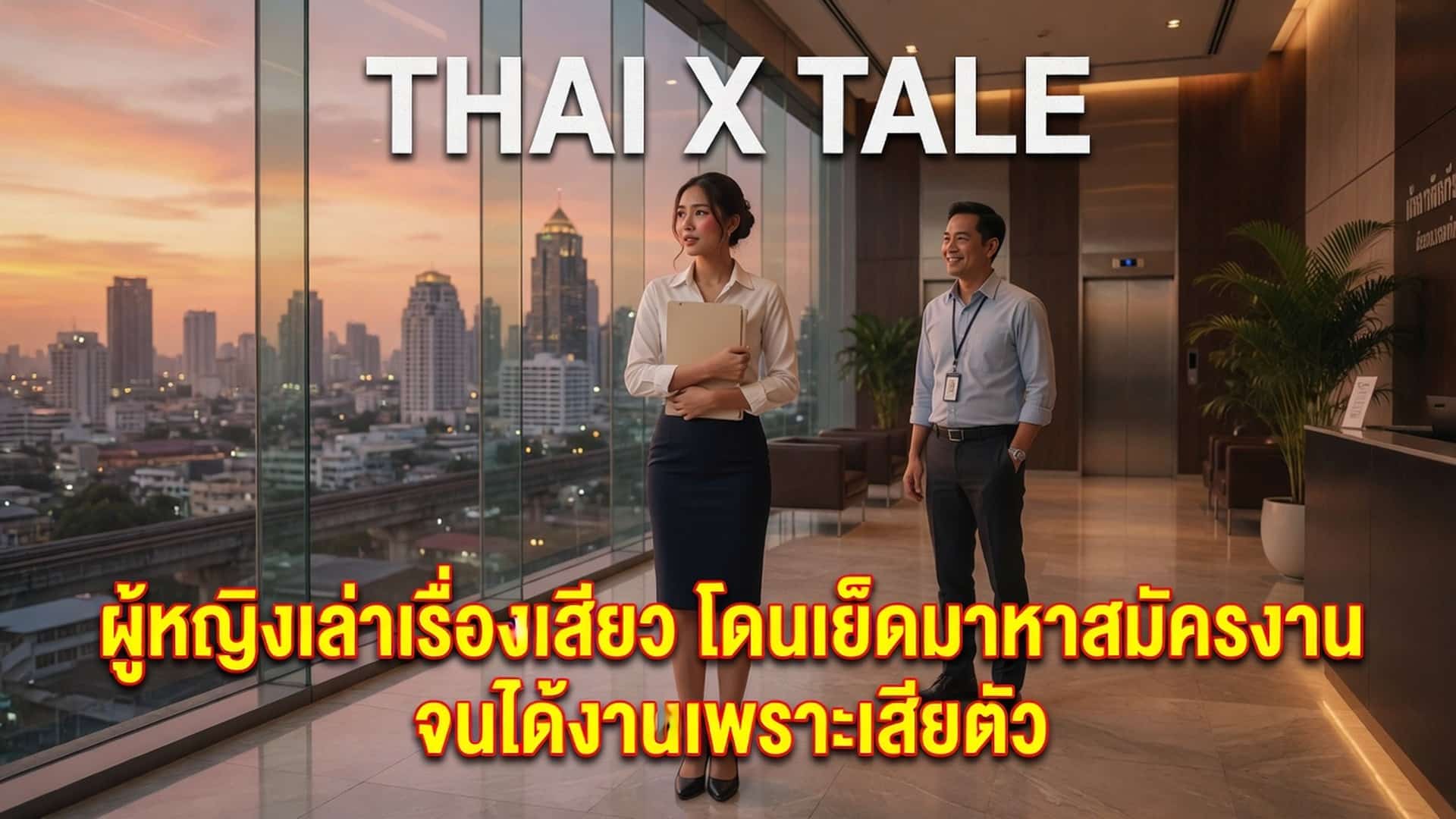 ผู้หญิงเล่าเรื่องเสียว โดนเย็ดมาหาสมัครงาน จนได้งานเพราะเสียตัว