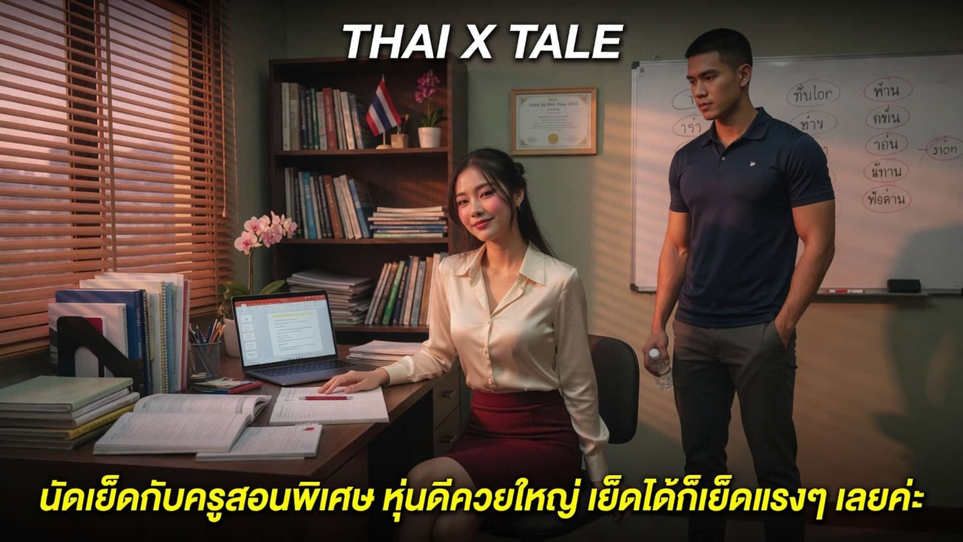 เรื่องเสียว นัดเย็ดกับครูสอนพิเศษ หุ่นดีควยใหญ่ เย็ดได้ก็เย็ดแรงๆ เลยค่ะ | ThaiXTale