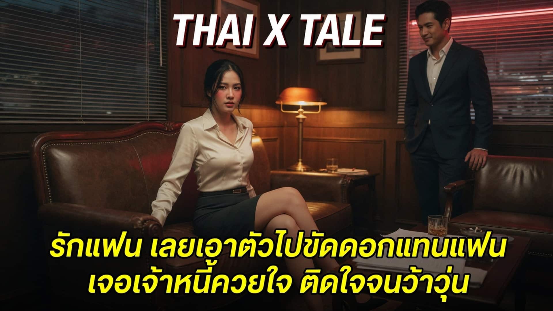 รักแฟน เลยเอาตัวไปขัดดอกแทนแฟน เจอเจ้าหนี้ควยใจ ติดใจจนว้าวุ่น