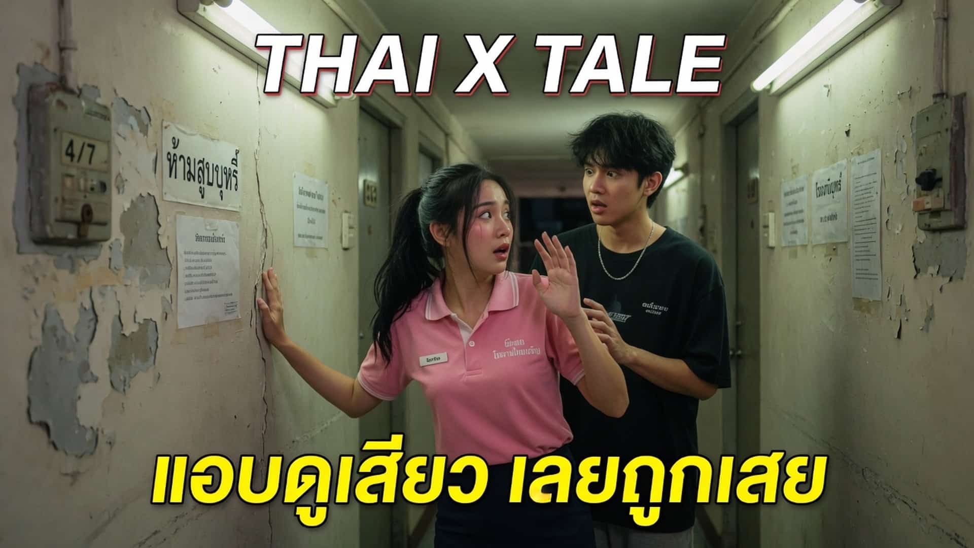 แอบดูเสียว เลยถูกเสย