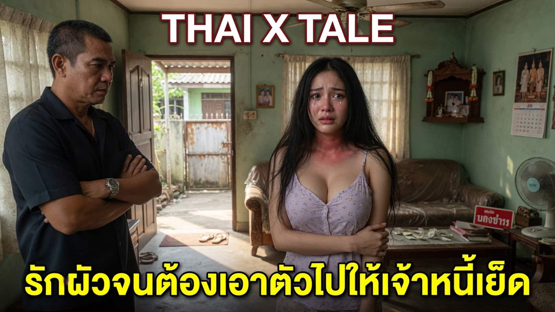 รักผัวจนต้องเอาตัวไปให้เจ้าหนี้เย็ด