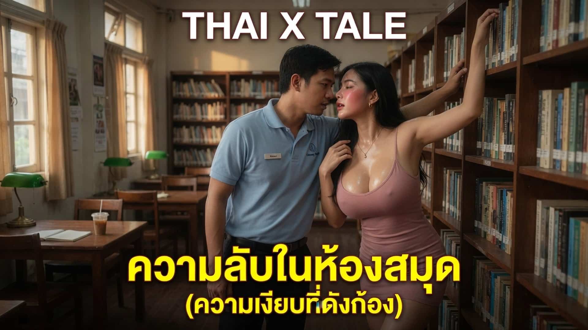 ห้องสมุดชุมชนนี่แหละ เหมาะกับการเย็ดกันที่สุด
