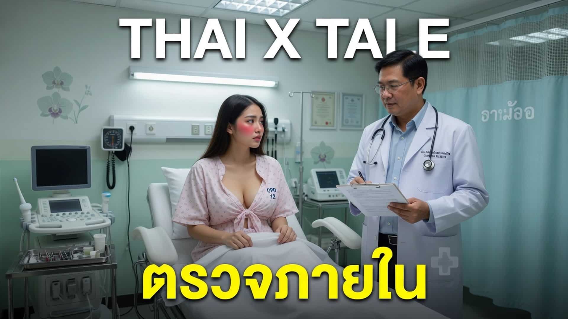 ให้หมอตรวจภายในเสียวแทบขาดใจซี๊ดๆ