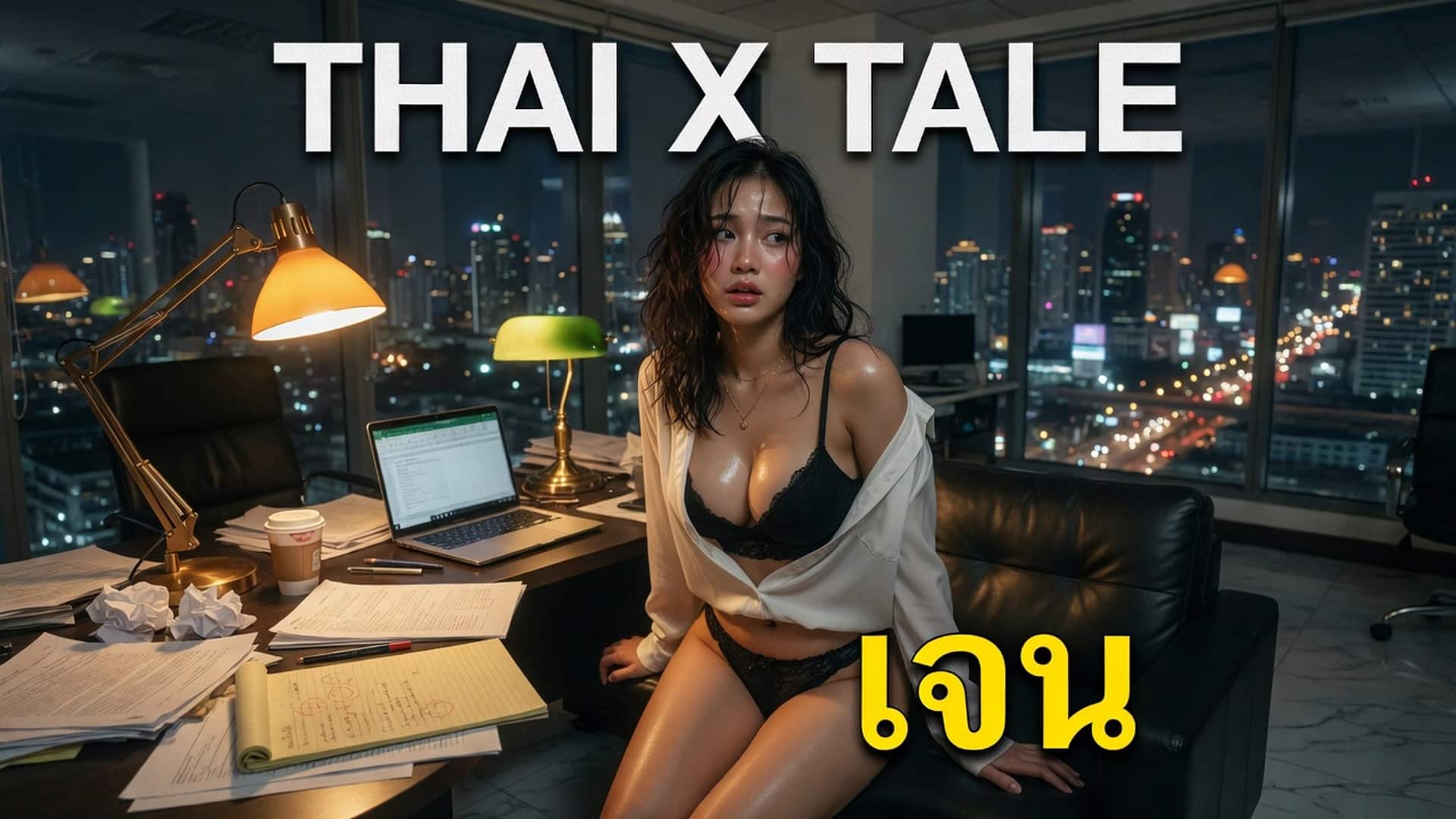 เรื่องเสียว จำใจโดนเจ้านายเย็ด แต่ติดใจหลังจากโดนเย็ด | ThaiXTale