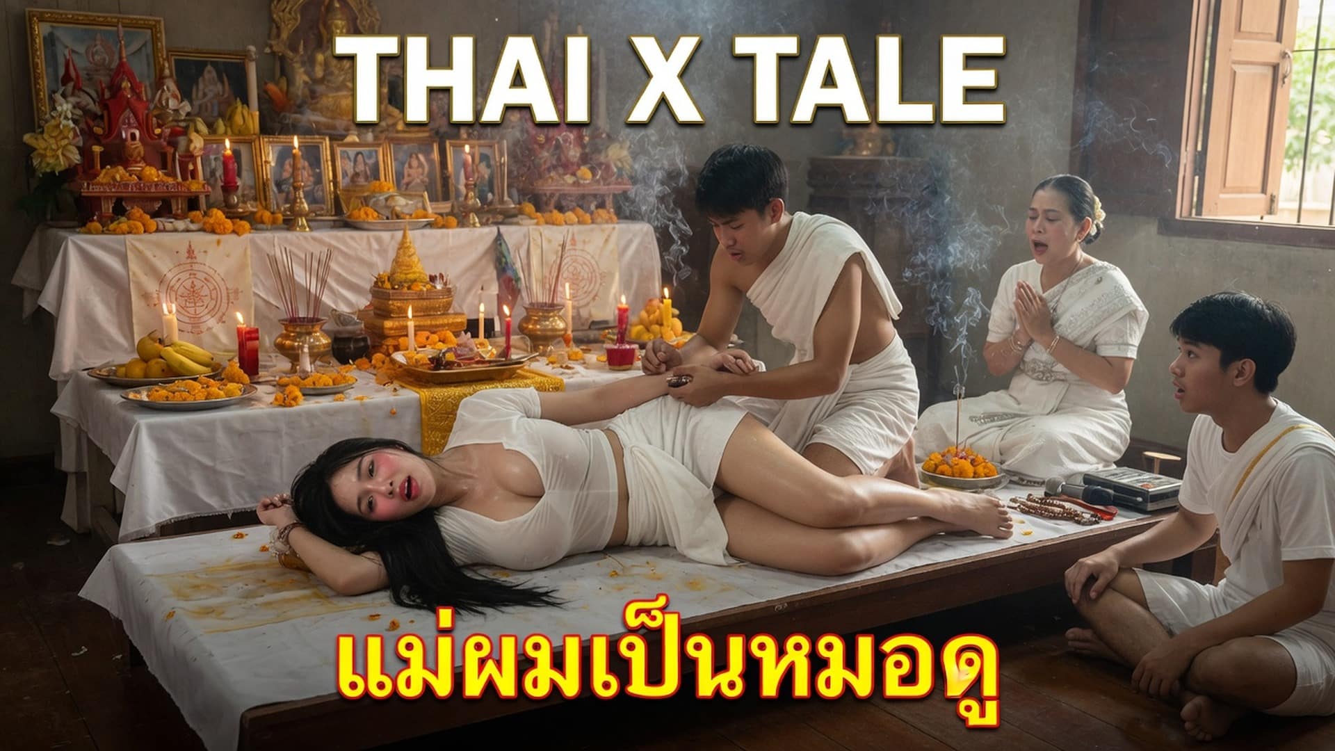 เรื่องเสียว แม่ผมเป็นหมอดู | ThaiXTale