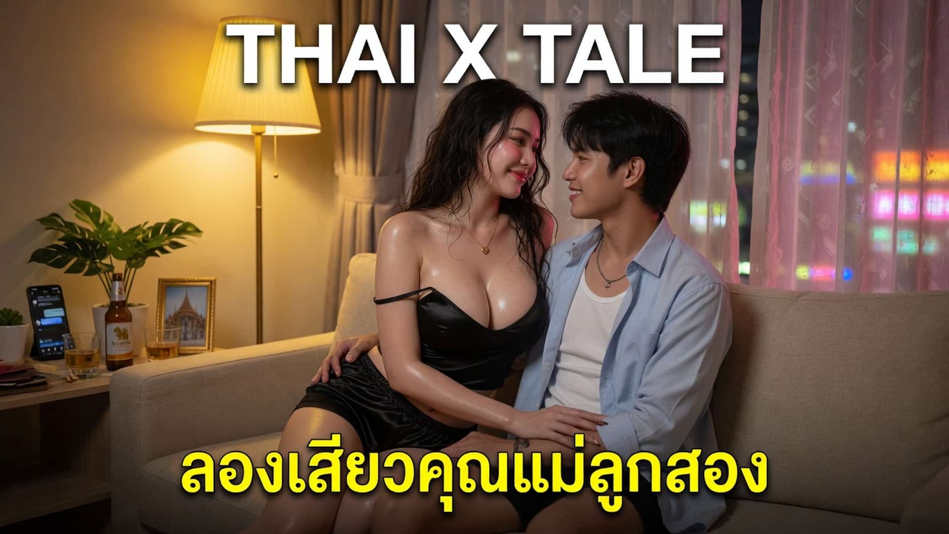 เรื่องเสียว ลองเสียวคุณแม่ลูกสอง | ThaiXTale