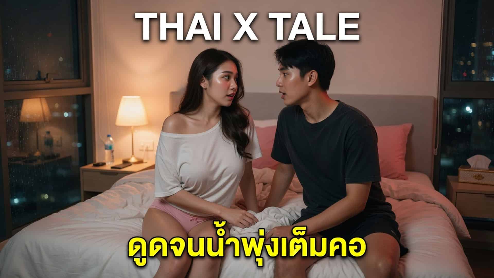 เรื่องเสียว ดูดจนน้ำพุ่งเต็มคอ | ThaiXTale