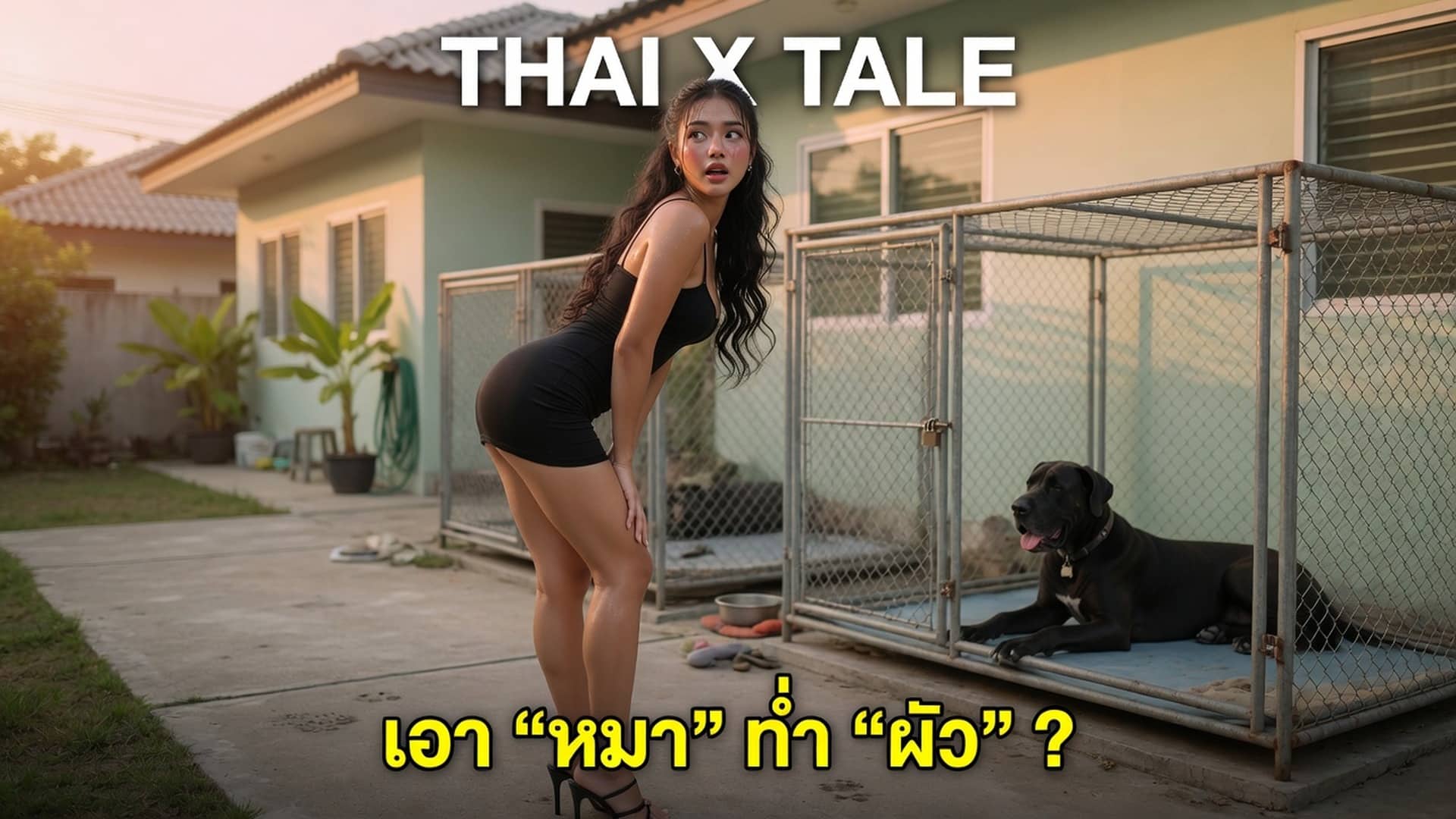 เรื่องเสียว เอา “หมา” ทำ “ผัว” ? | ThaiXTale