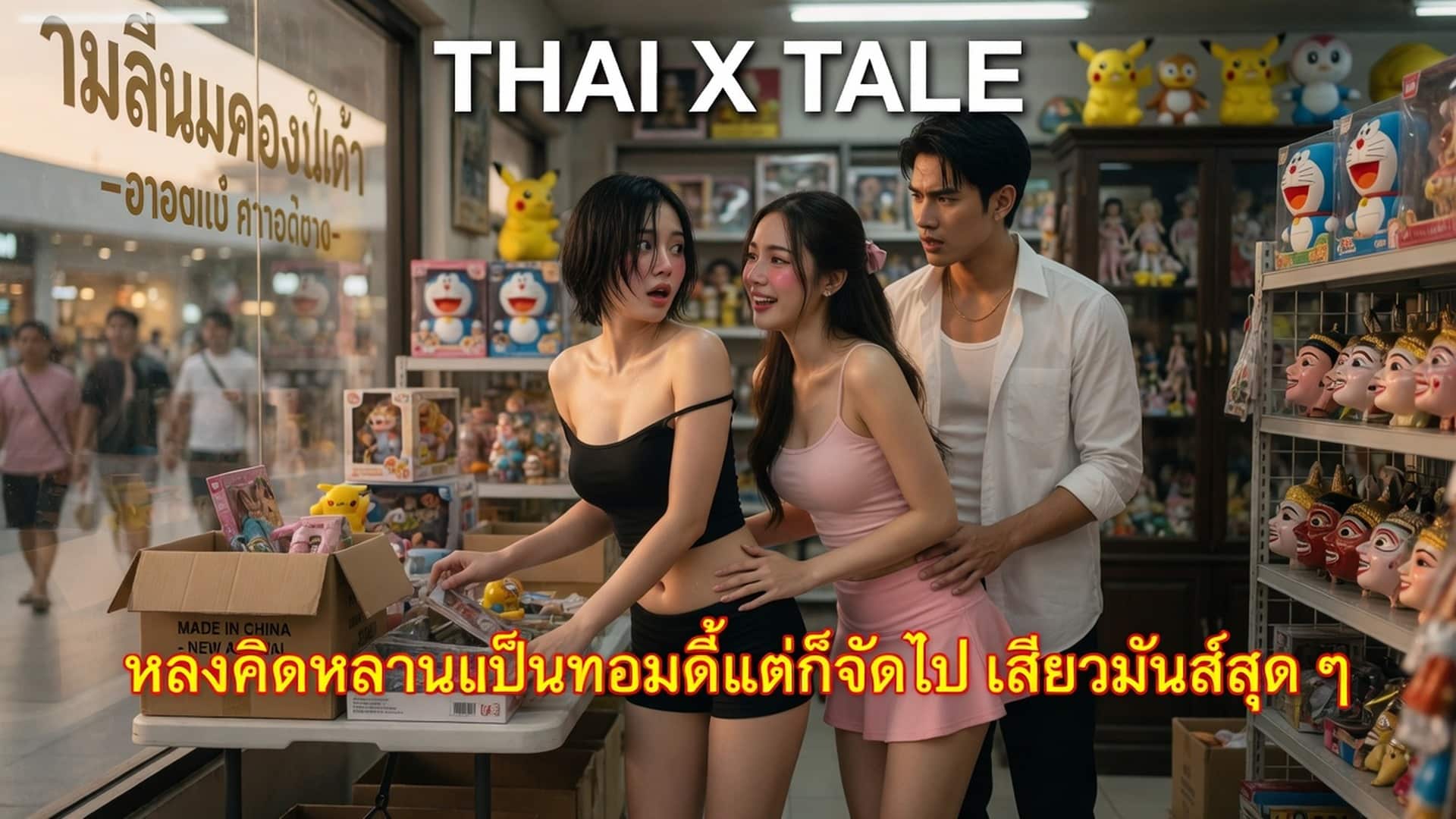 เรื่องเสียว หลงคิดหลานเป็นทอมดี้เแต่ก็จัดไป เสียวมันส์สุด ๆ | ThaiXTale