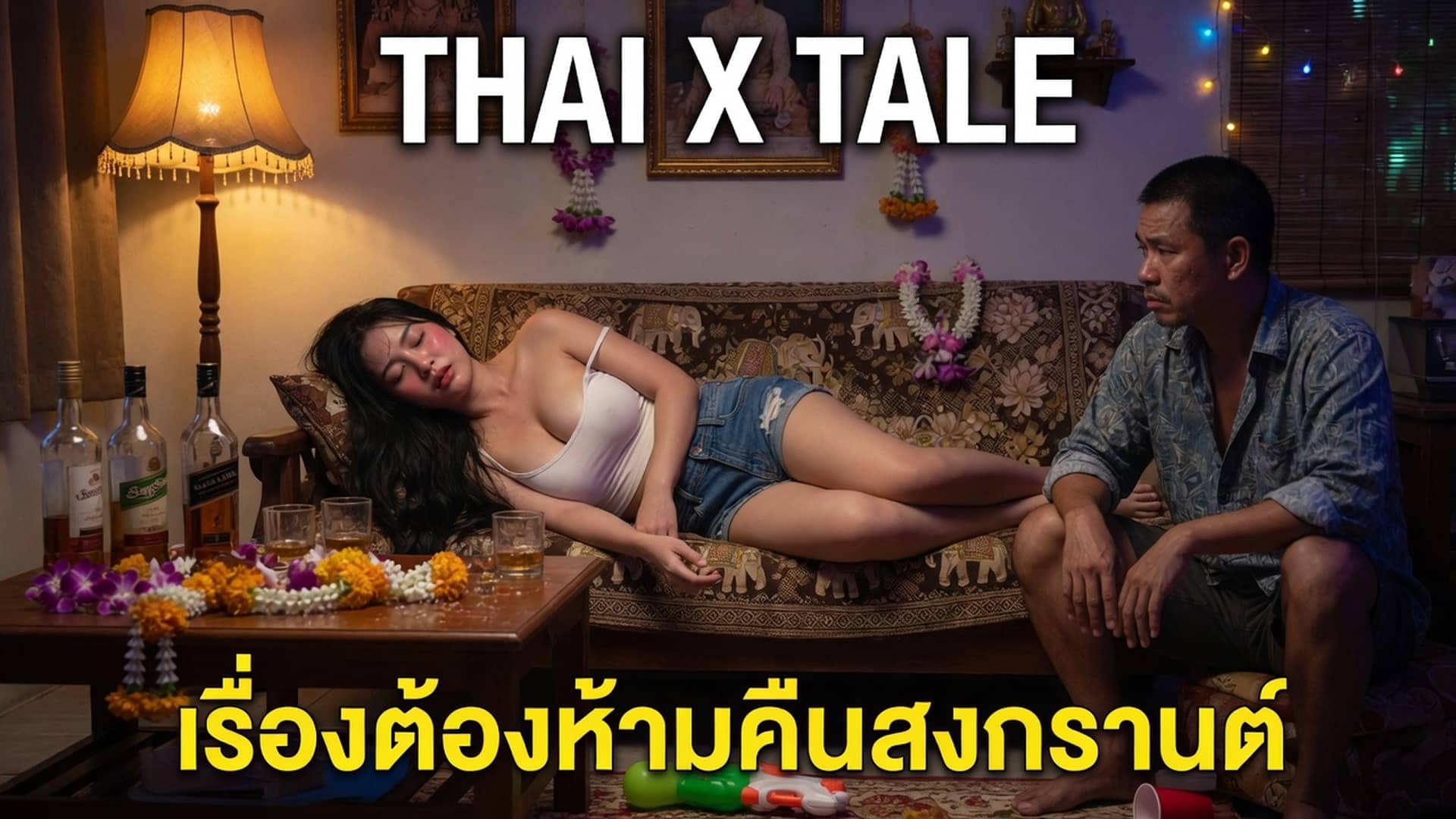 เมาหลับวันสงกรานต์ โดนลักหลับไม่รู้ตัว