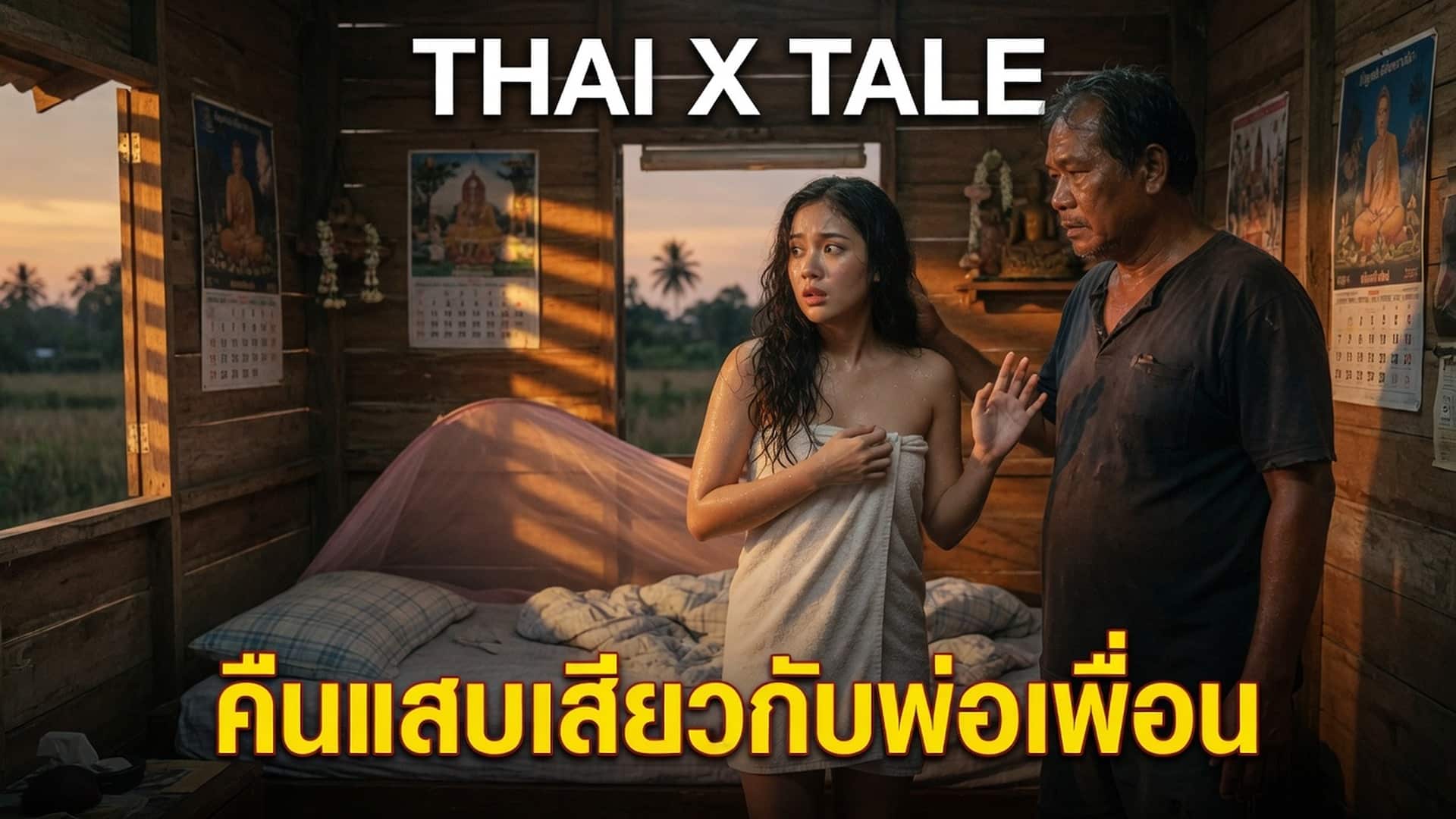 เรื่องเสียว คืนแสบเสียวกับพ่อเพื่อน | ThaiXTale