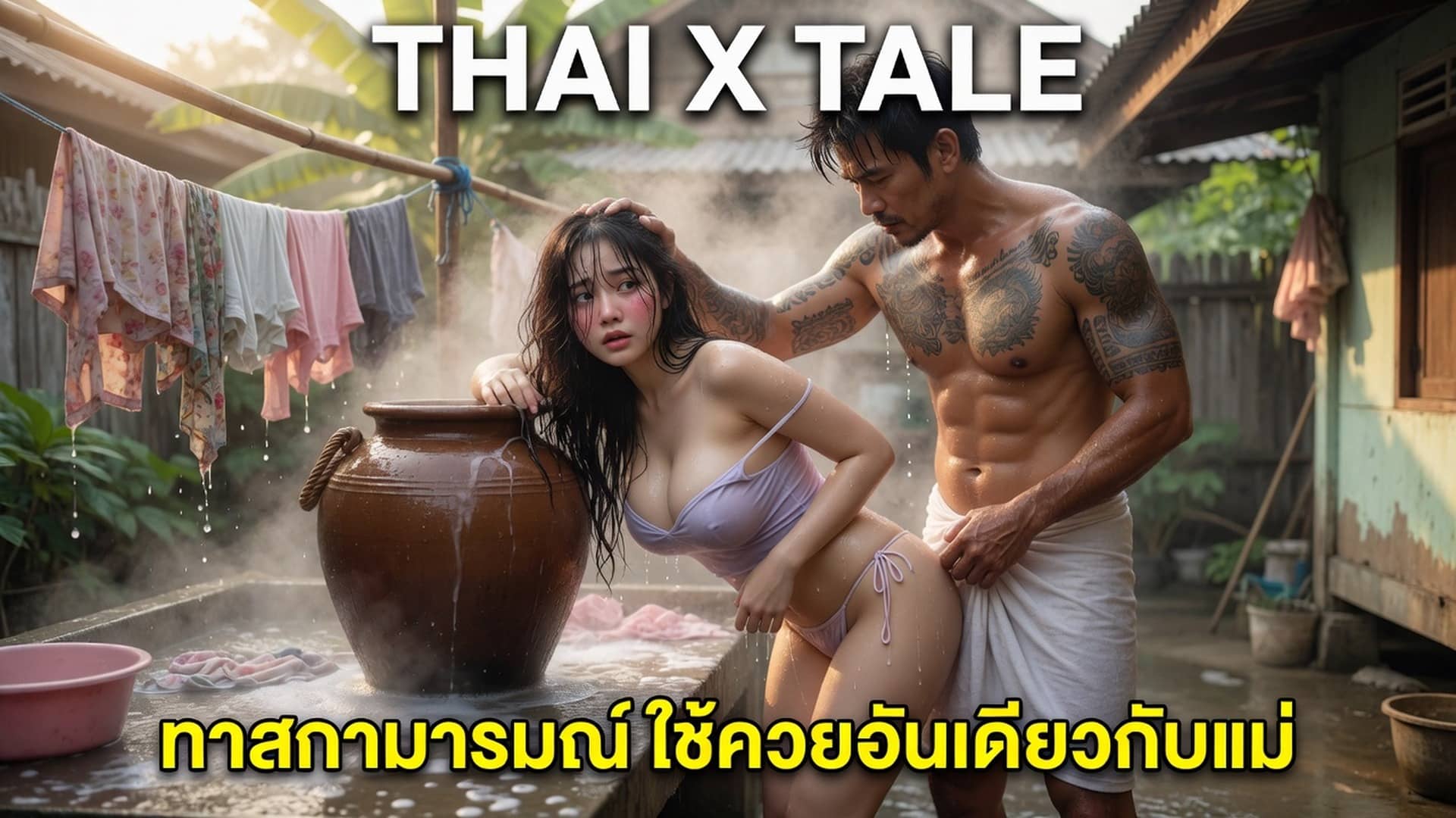 ทาสกามารมณ์ ใช้ควยอันเดียวกับแม่